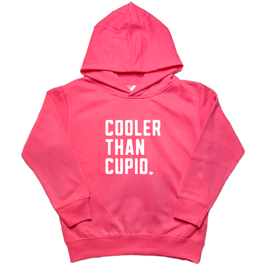 Cooler Than Cupid Kids Hoodie