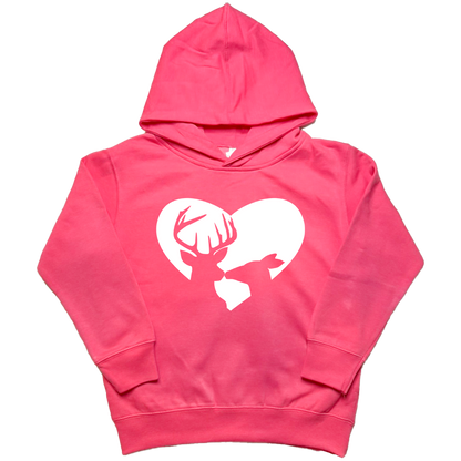 Deer Romance Kids Hoodie