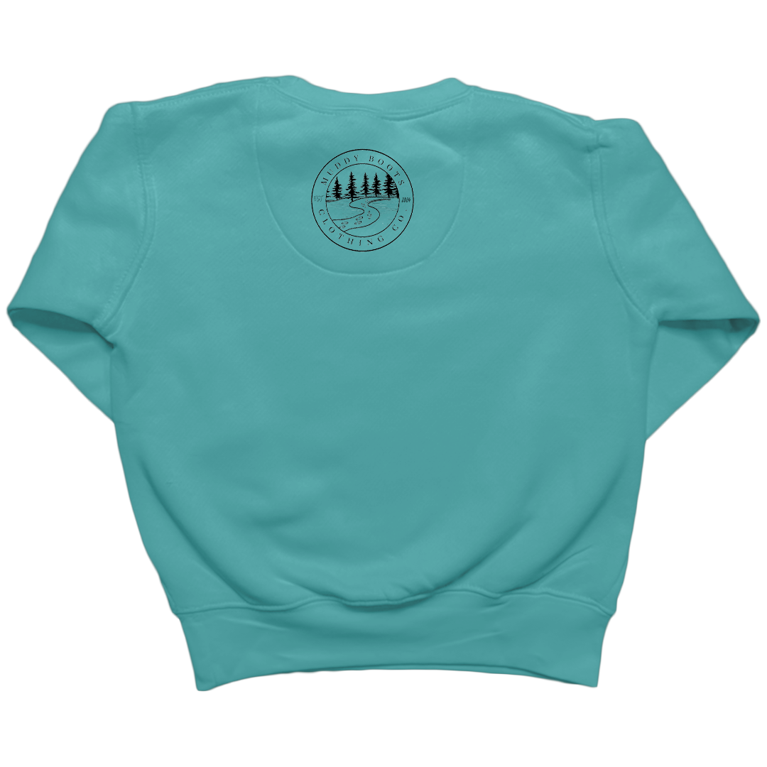 Muddy Trails Toddler Crew Neck Sweatshirt