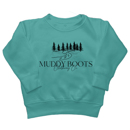 Muddy Trails Toddler Crew Neck Sweatshirt