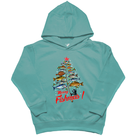 Merry Fishmas Toddler Hoodie