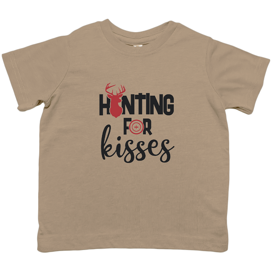 Hunting For Kisses Kids Tee