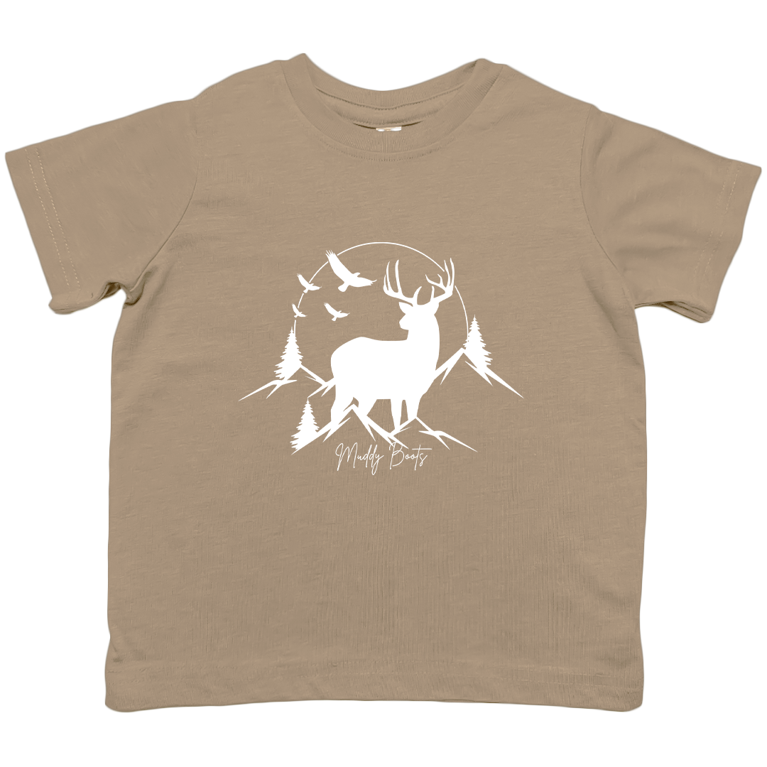 Mountain Deer Kids Tee