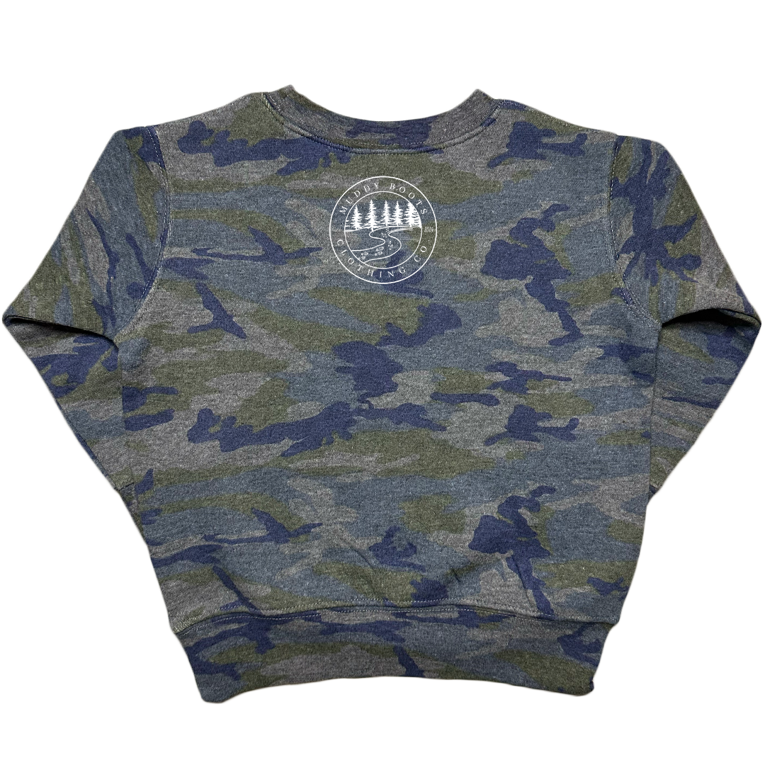 Waterfowl Magic Toddler Crew Neck Sweatshirt