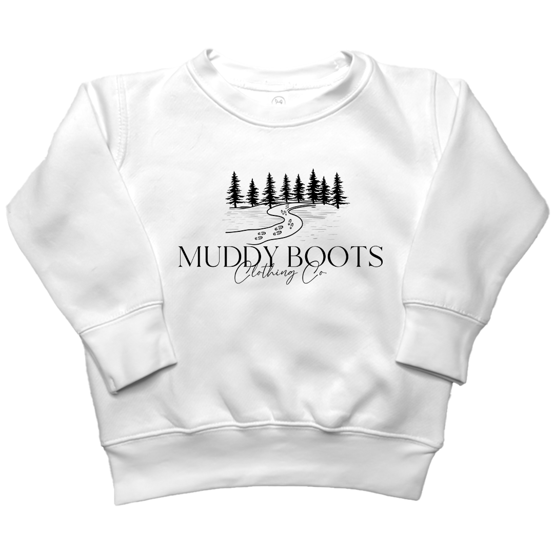 Muddy Boots Kids Crew Neck Sweatshirt