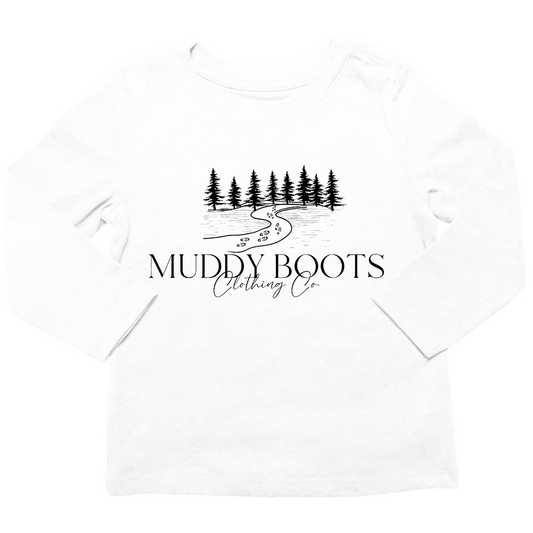 Muddy Boots Toddler Long Sleeve Tee