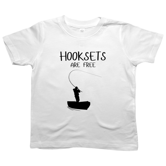 Hooksets Are Free Kids Tee