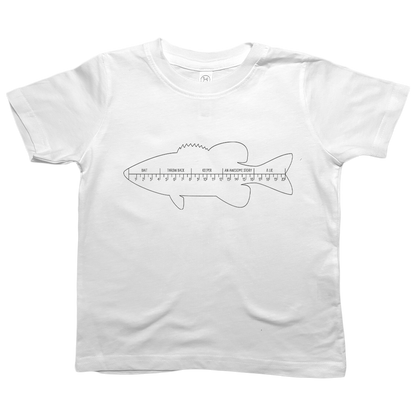 Fishing Ruler Kids Tee