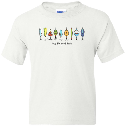 Only The Good Baits Kids Tee