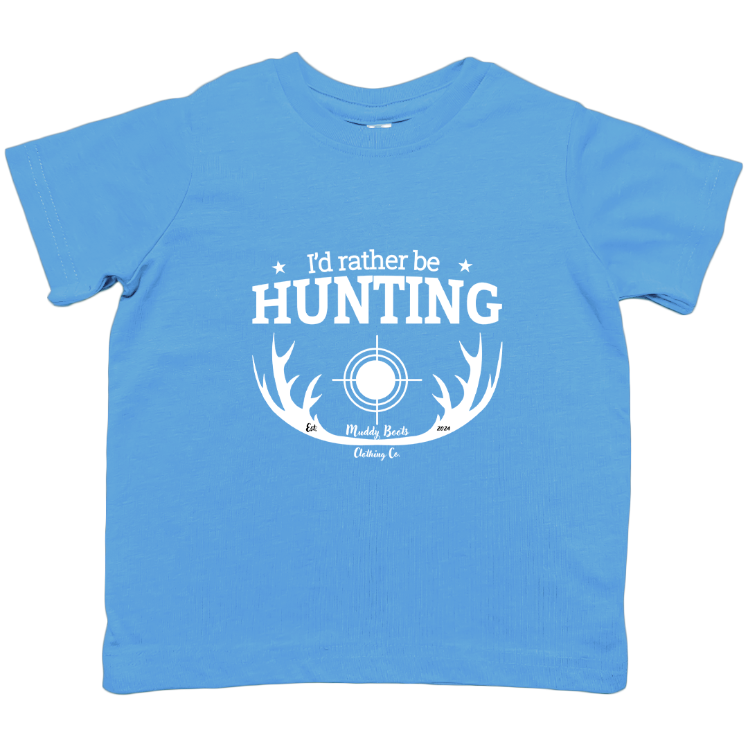 I'd Rather be Hunting Kids Tee