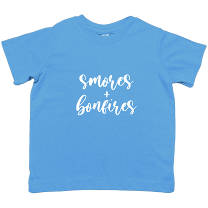 Smores And Bonfires Kids Tee