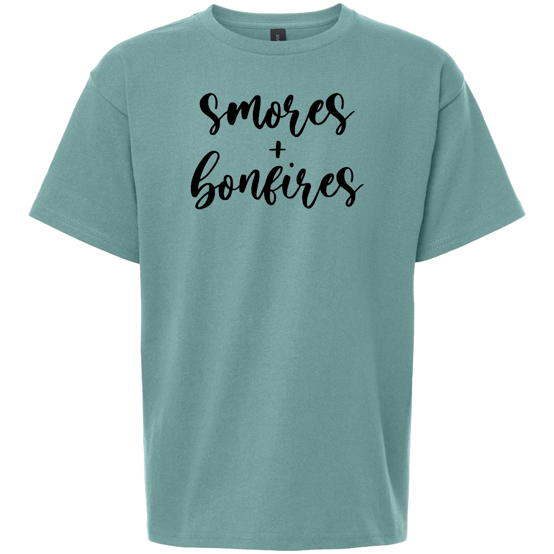 S'mores And Bonfires Kids Tee