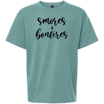 S'mores And Bonfires Kids Tee