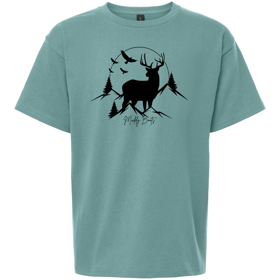 Mountain Deer Kids Tee