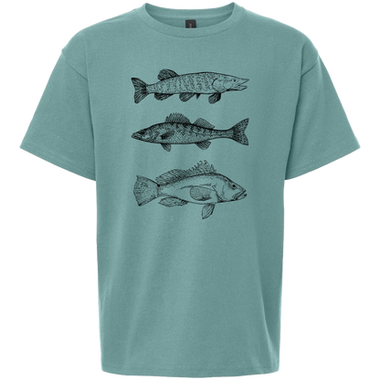 Midwest Fish Kids Tee