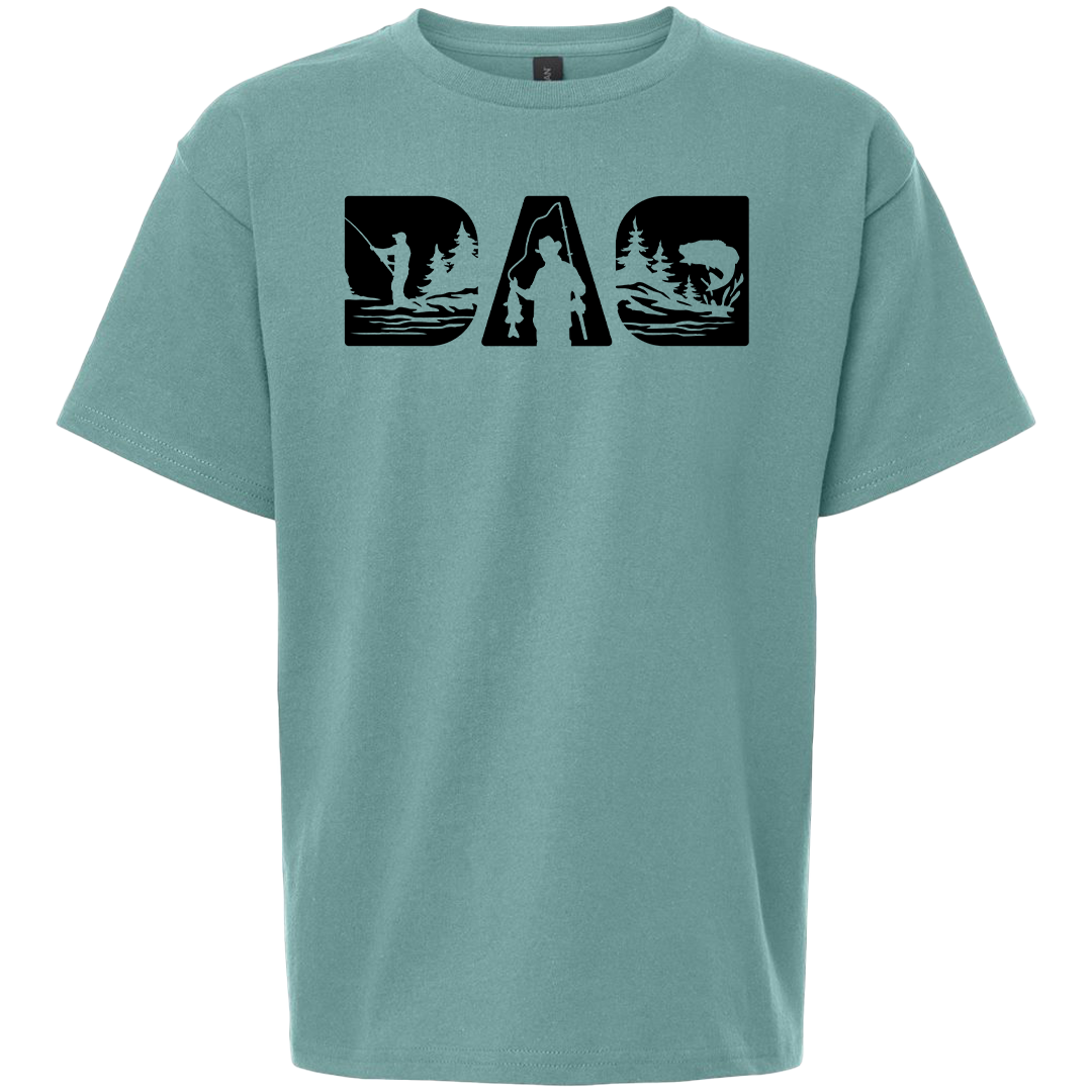 Fishing Dad Adult Tee