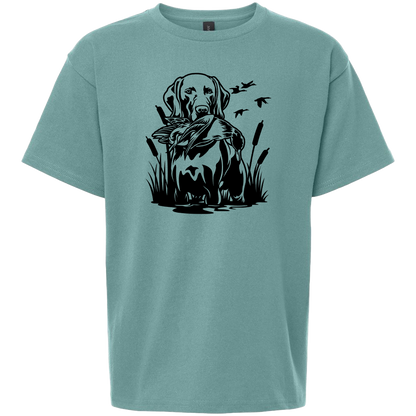 Duck Hunting Dog Adult Tee