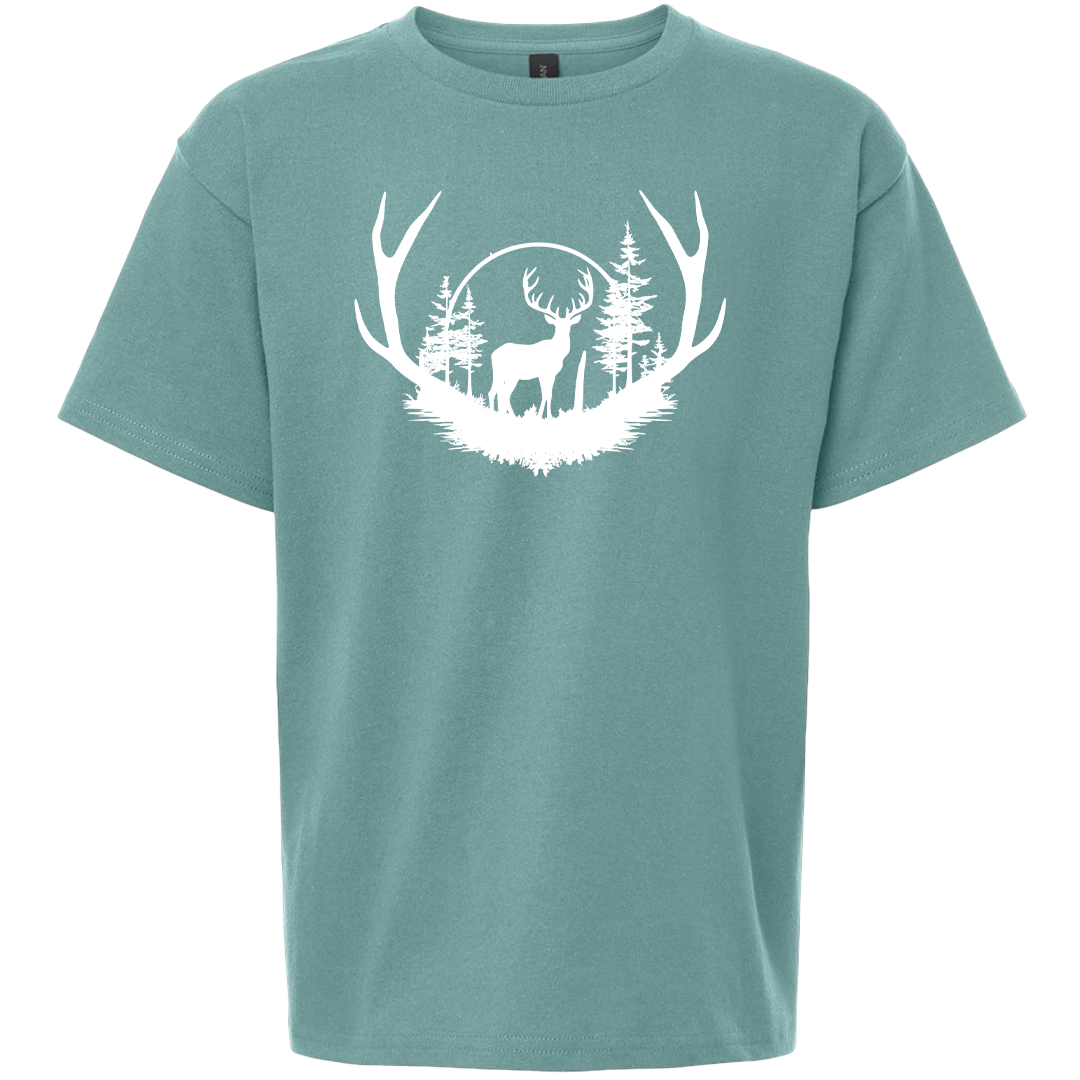 Deer Head Adult Tee
