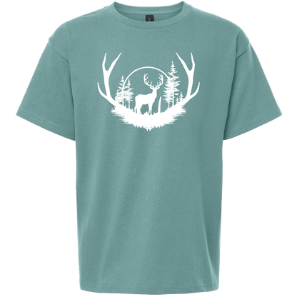 Deer Head Adult Tee