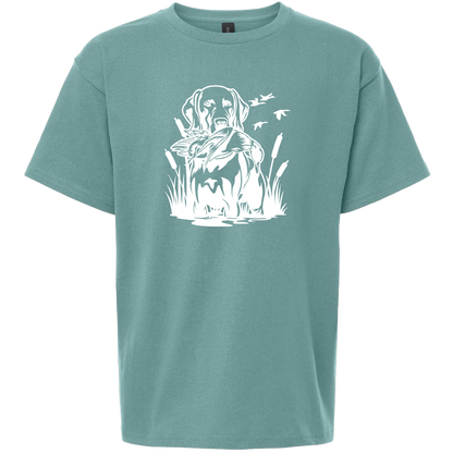 Duck Hunting Dog Adult Tee