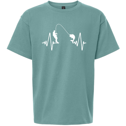 Fishing Sasquatch Adult Tee