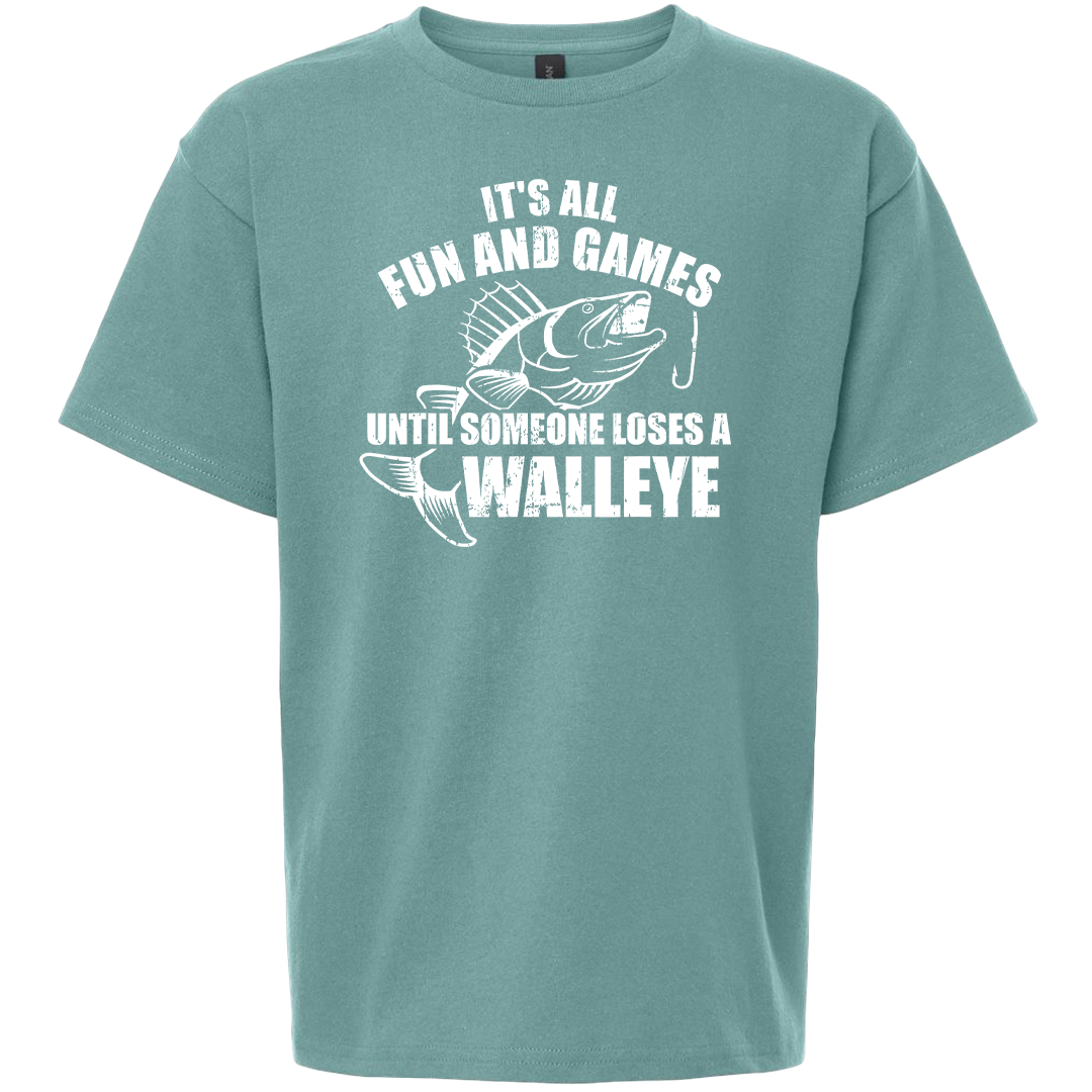 Walleye Games Kids Tee