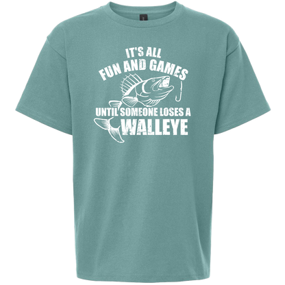Walleye Games Kids Tee
