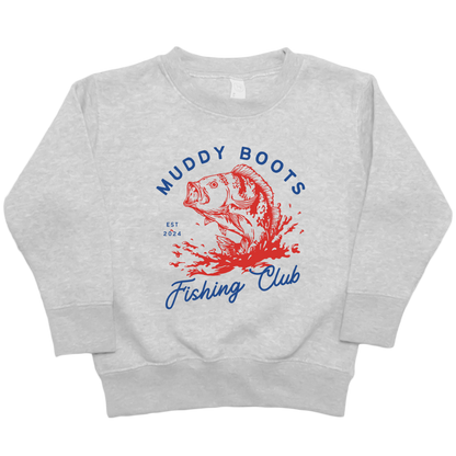 MB Fishing Club Kids Crew Neck Sweatshirt