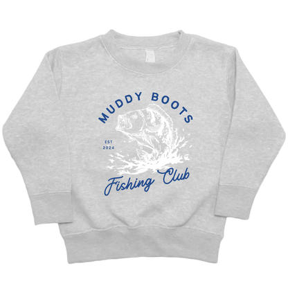 MB Fishing Club Kids Crew Neck Sweatshirt