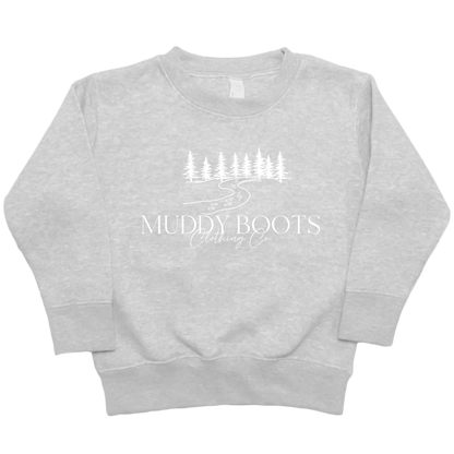 Muddy Boots Kids Crew Neck Sweatshirt