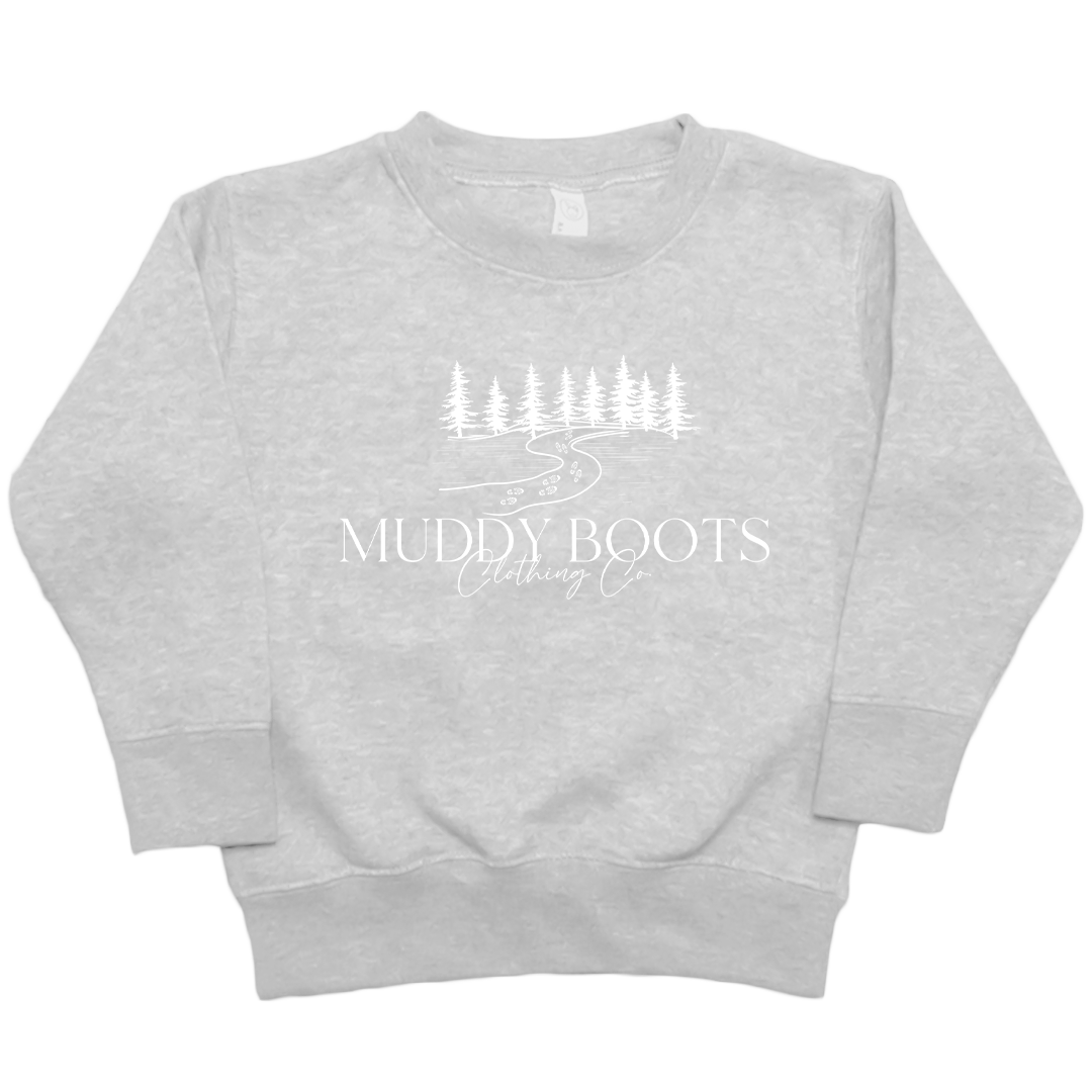 Muddy Boots Kids Crew Neck Sweatshirt