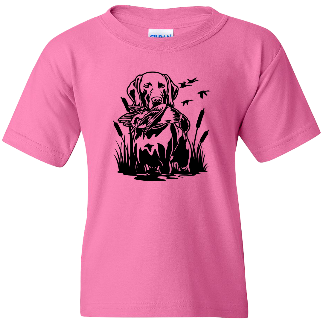 Duck Hunting Dog Adult Tee