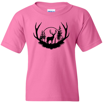 Deer Head Adult Tee