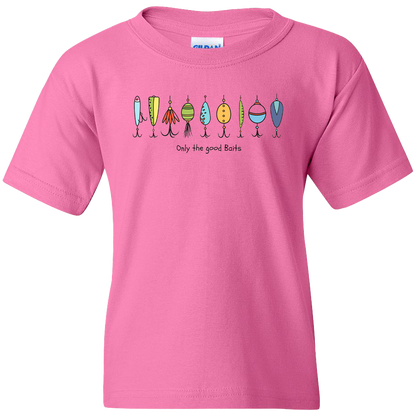 Only The Good Baits Kids Tee