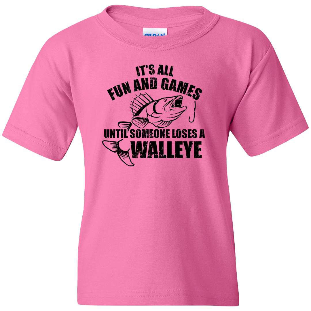 Walleye Games Kids Tee