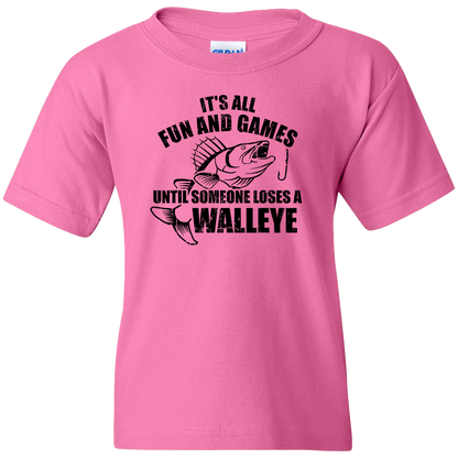 Walleye Games Kids Tee