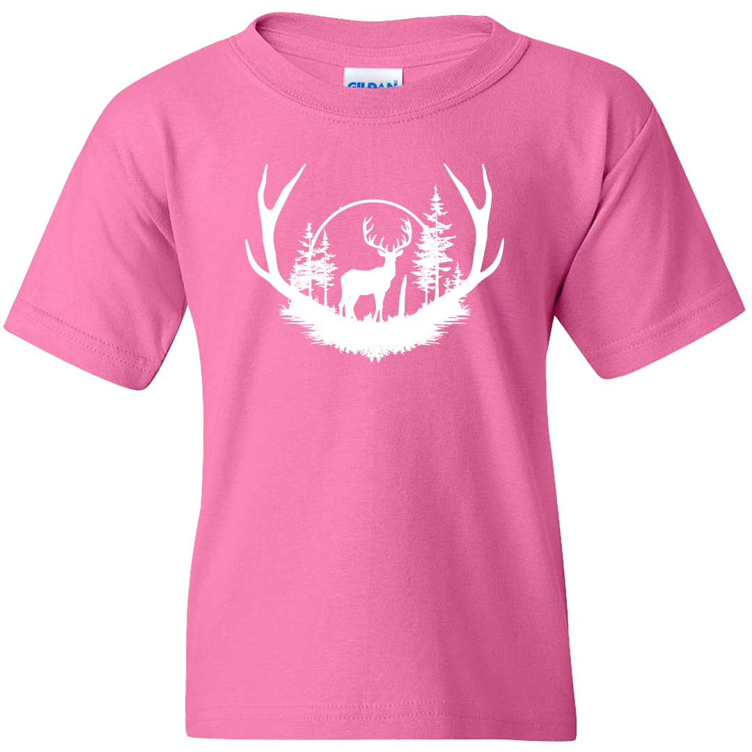 Deer Head Adult Tee