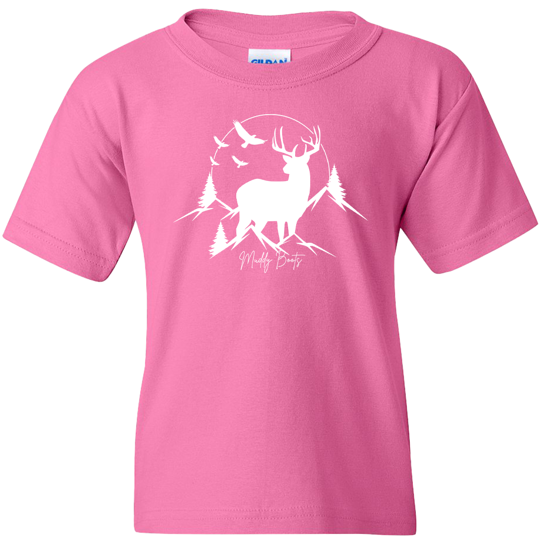Mountain Deer Kids Tee