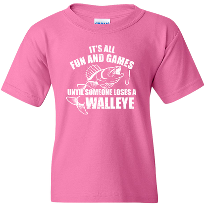 Walleye Games Kids Tee