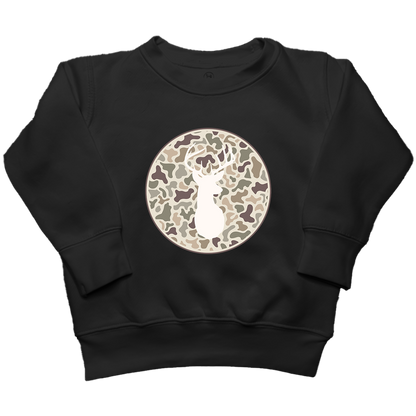 Whitetail Toddler Crew Neck Sweatshirt