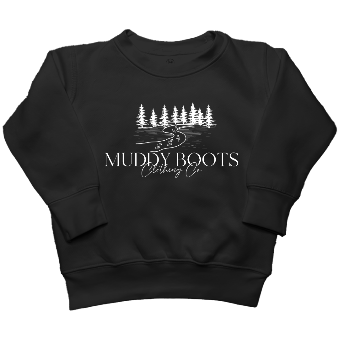 Muddy Boots Kids Crew Neck Sweatshirt