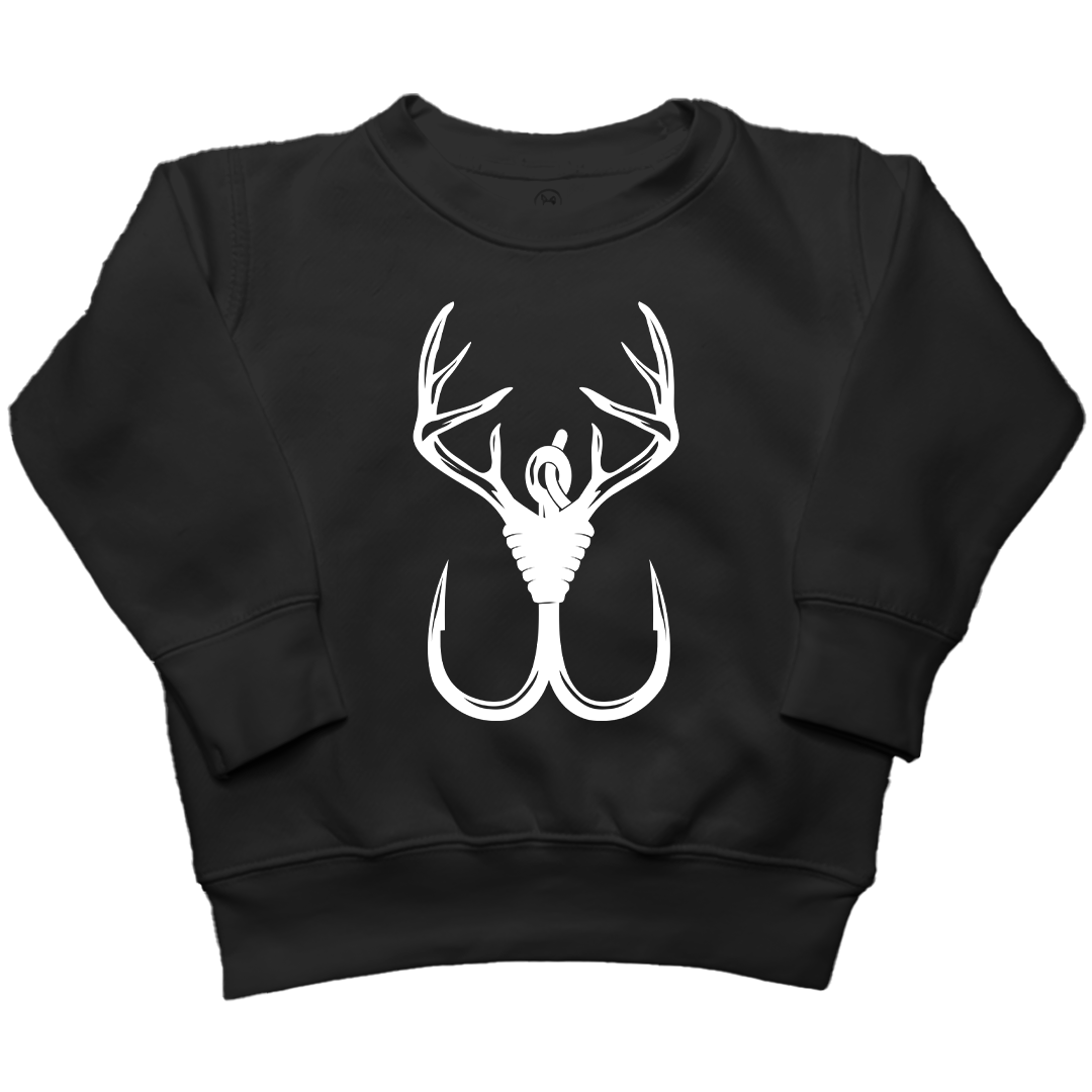 Antler Hook Kids Crew Neck Sweatshirt