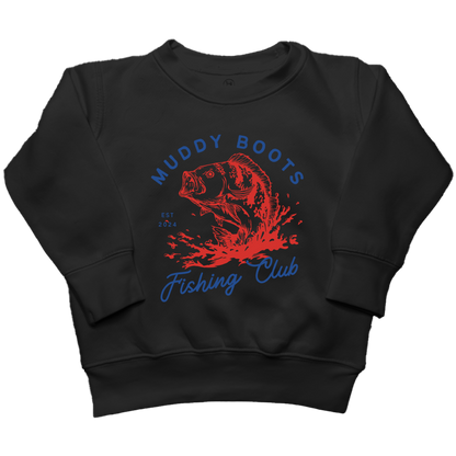 MB Fishing Club Toddler Crew Neck Sweatshirt