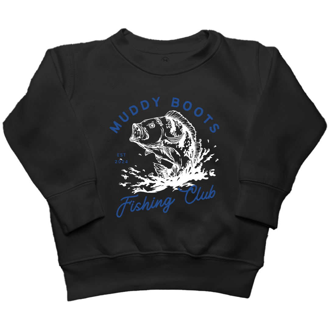 MB Fishing Club Kids Crew Neck Sweatshirt