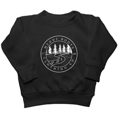 Muddy Trails Kids Crew Neck Sweatshirt