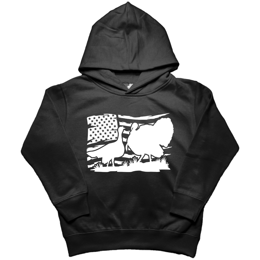 Turkey Flag Toddler Hoodie