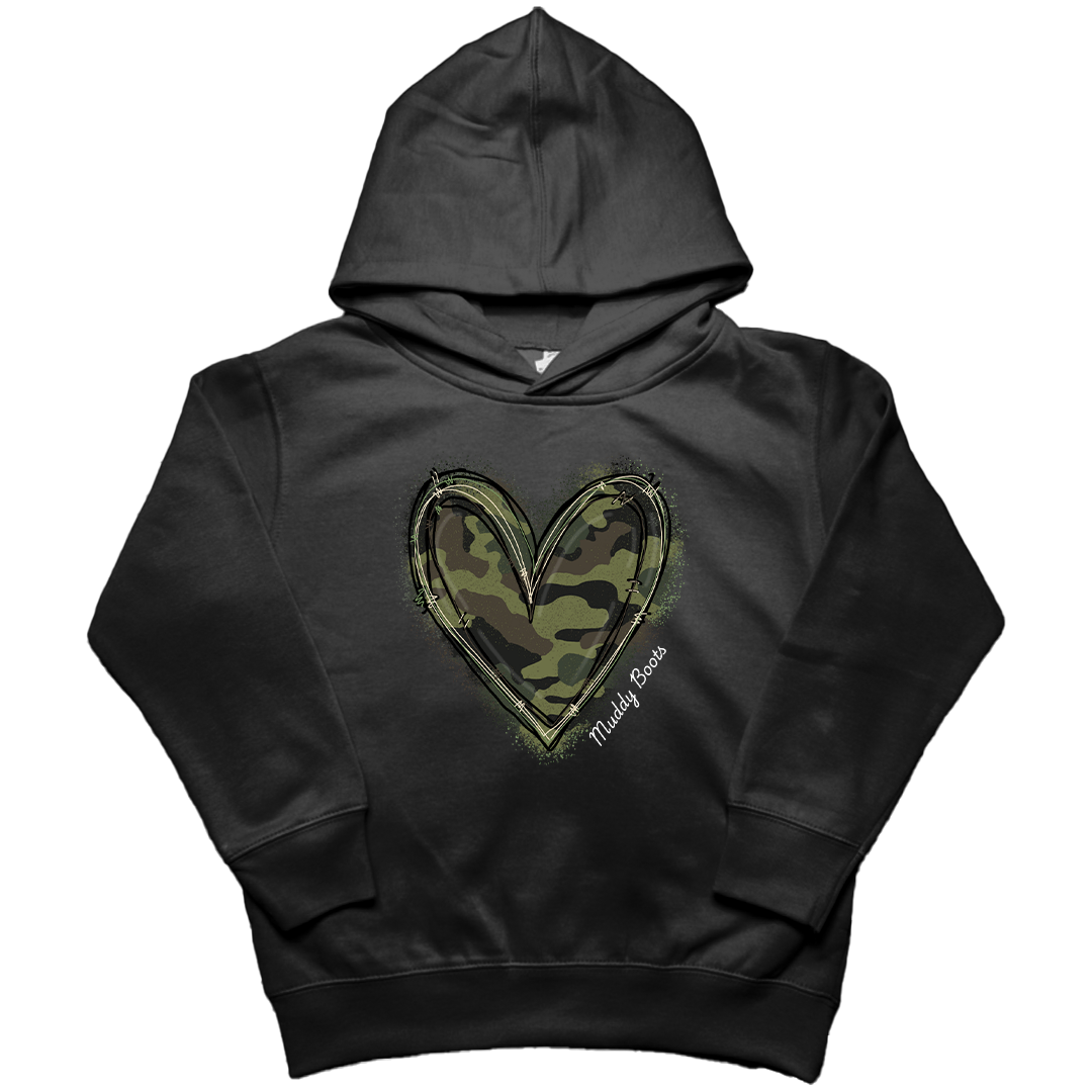 Hidden Heart Kids Hoodie