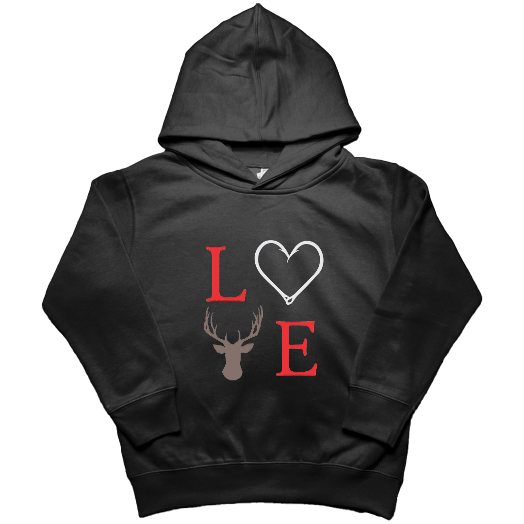 Buck Love Toddler Hoodie