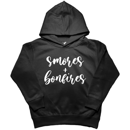 Smores and Bonfires Kids Hoodie