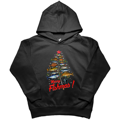 Merry Fishmas Toddler Hoodie